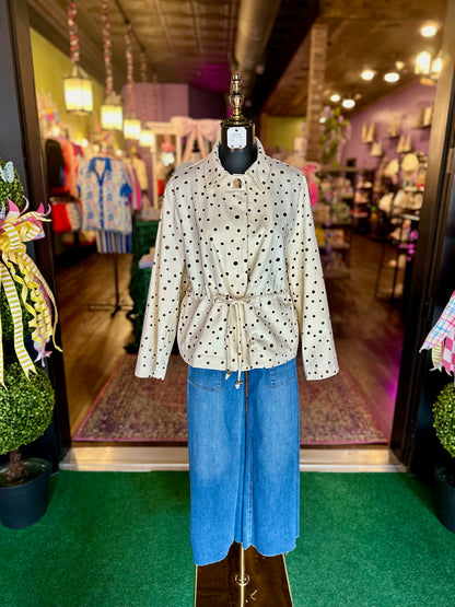 Polka Dot Poise Jacket