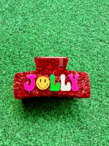 Holly Jolly Hair Clip