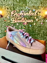 Load image into Gallery viewer, “Mia” Holographic star sneakers
