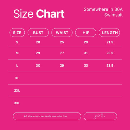 Somewhere in 30A Swimsuit