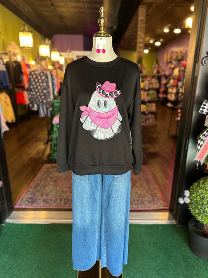 Yee Haw Gigi The Ghost Pullover