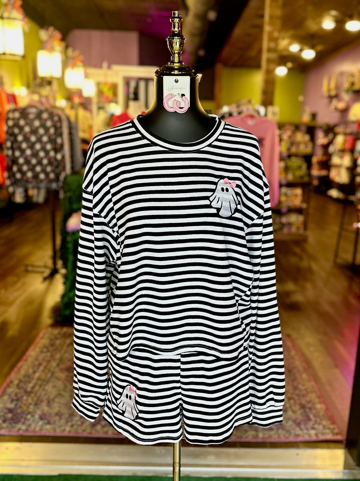 Gigi The Ghost Striped Set