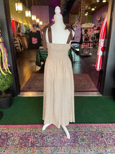 Load image into Gallery viewer, Khaki Plaid Midi Dress
