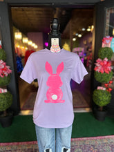 Load image into Gallery viewer, Pink Sequin Bunny tee
