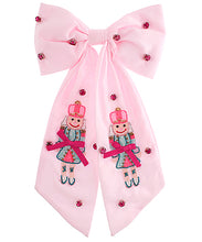 Load image into Gallery viewer, Christmas Nutcracker Bow Barrettes
