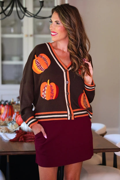 Pumpkin Patch Cardigan