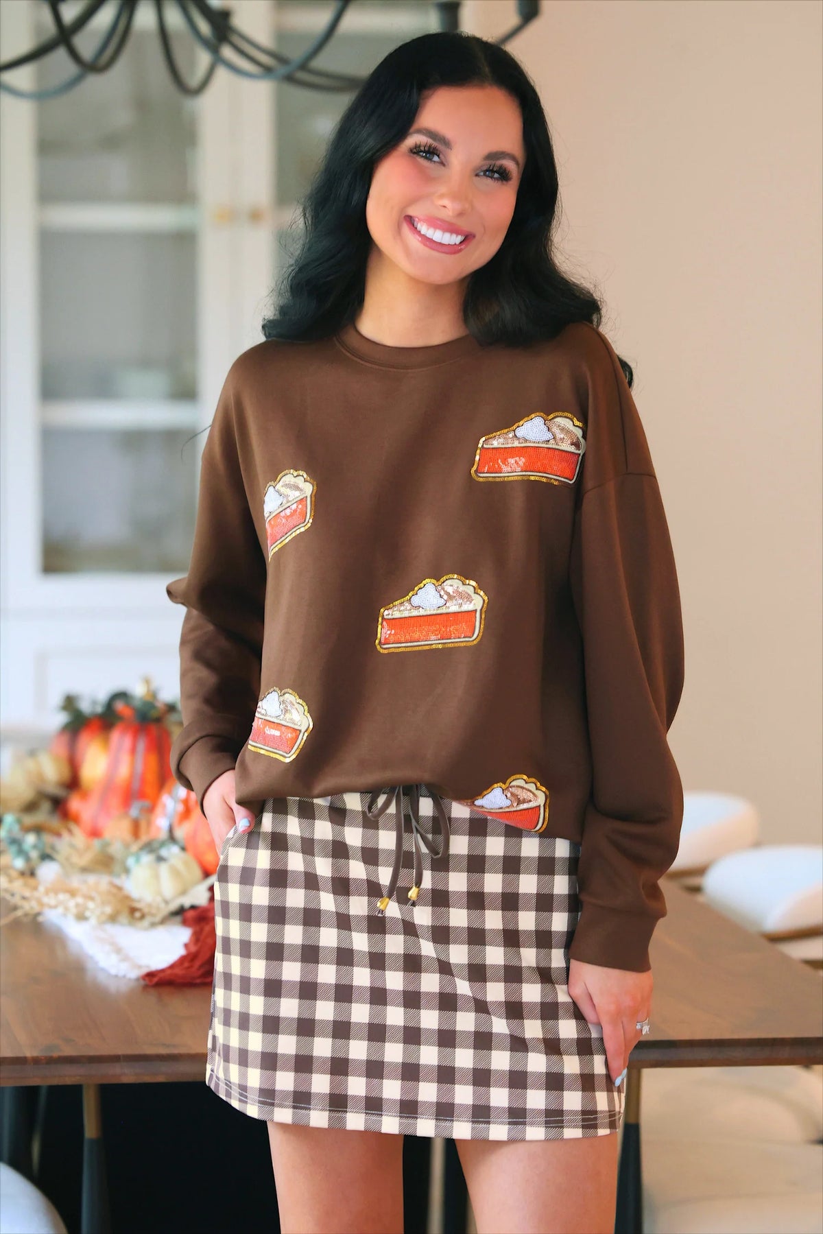 Sweet as Pumpkin Pie Luxe Pullover