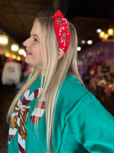 Load image into Gallery viewer, Beaded Candy Cane Headbands

