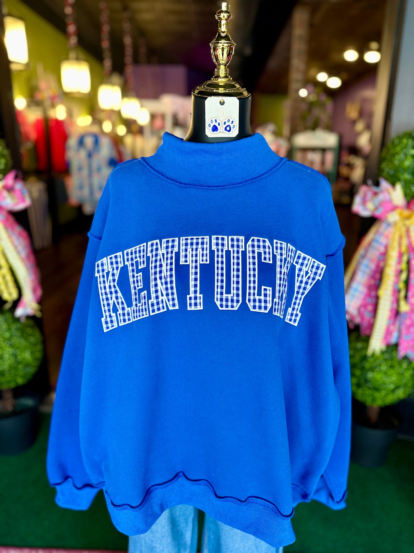 Kentucky Mockneck Sweatshirt