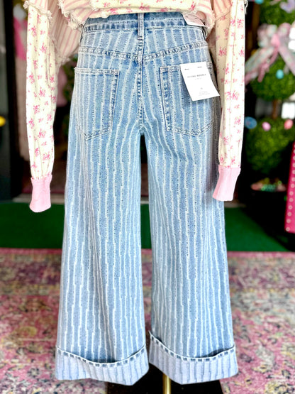 Flying Monkey Hey Sun Wide Leg Jeans