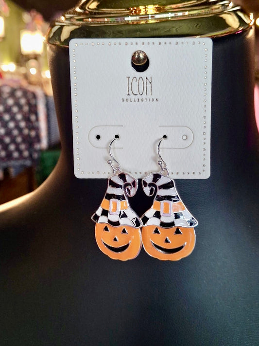 Jack O’ Lantern Earrings