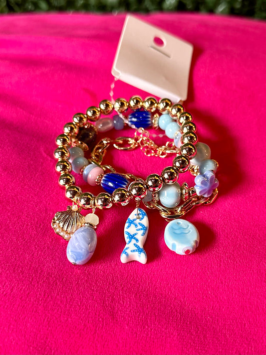Sea-Life Bracelet Set