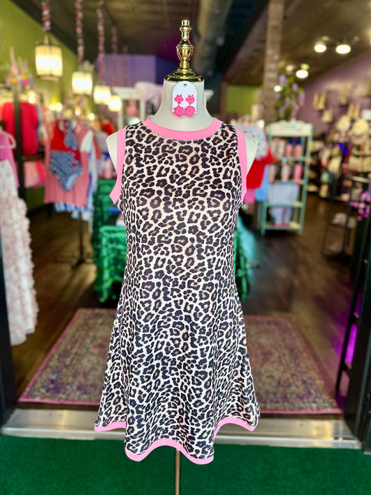 Pink Safari Chic “Lucy” Tank Dress