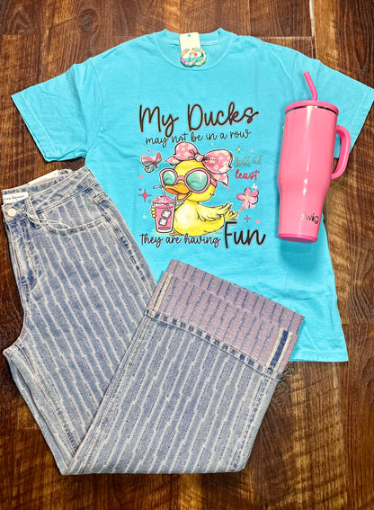 My Ducks May Not Be In A Row T-Shirt