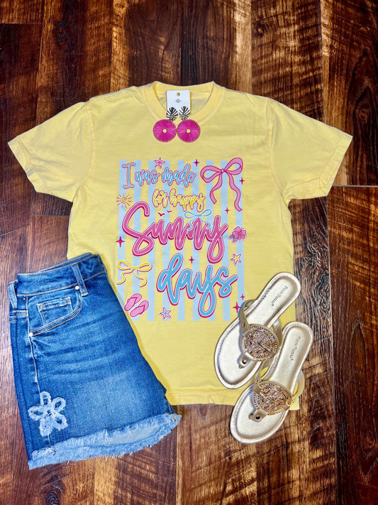 Comfort Colors Happy Sunny Days T-Shirt