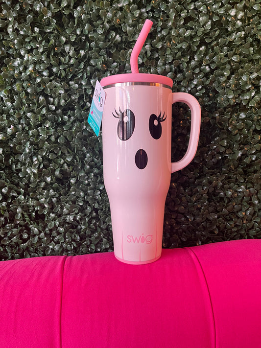 SWIG Boo Crew Ghost Mega Mug 40oz
