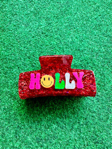 Holly Jolly Hair Clip