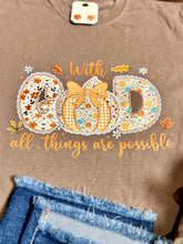 Load image into Gallery viewer, Comfort Colors With God All Things Are Possible T-Shirt
