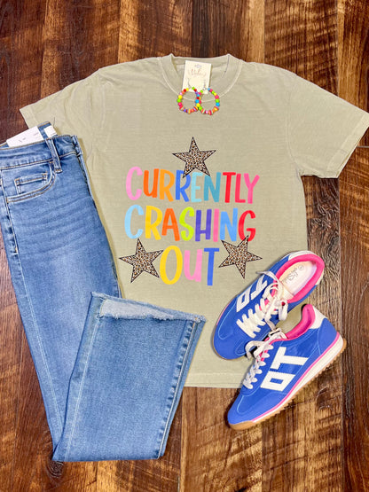 Comfort Colors Currently Crashing Out T-Shirt