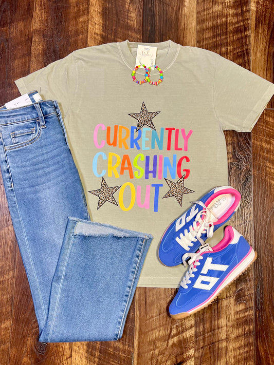 Comfort Colors Currently Crashing Out T-Shirt