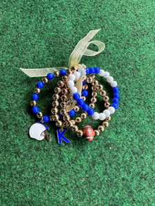 Kentucky Football Bracelet Set