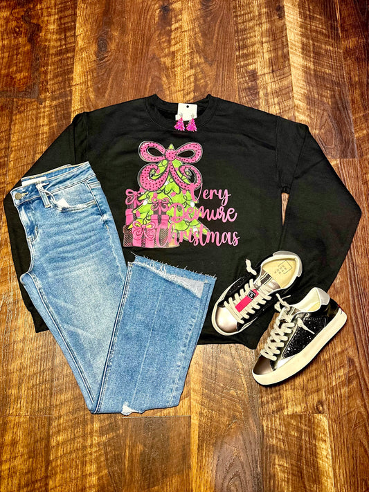 Very Demure Christmas Sweatshirt