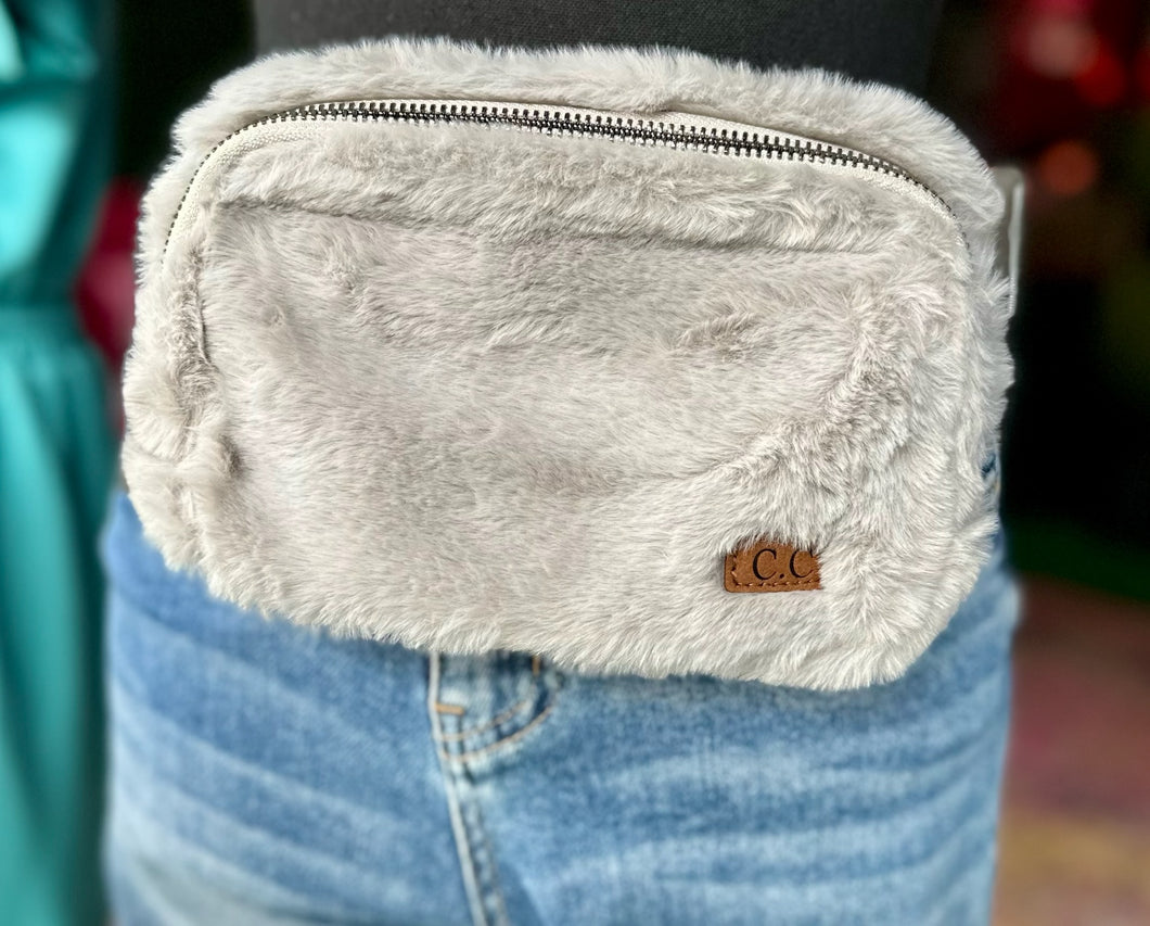 CC Fur Fanny Packs