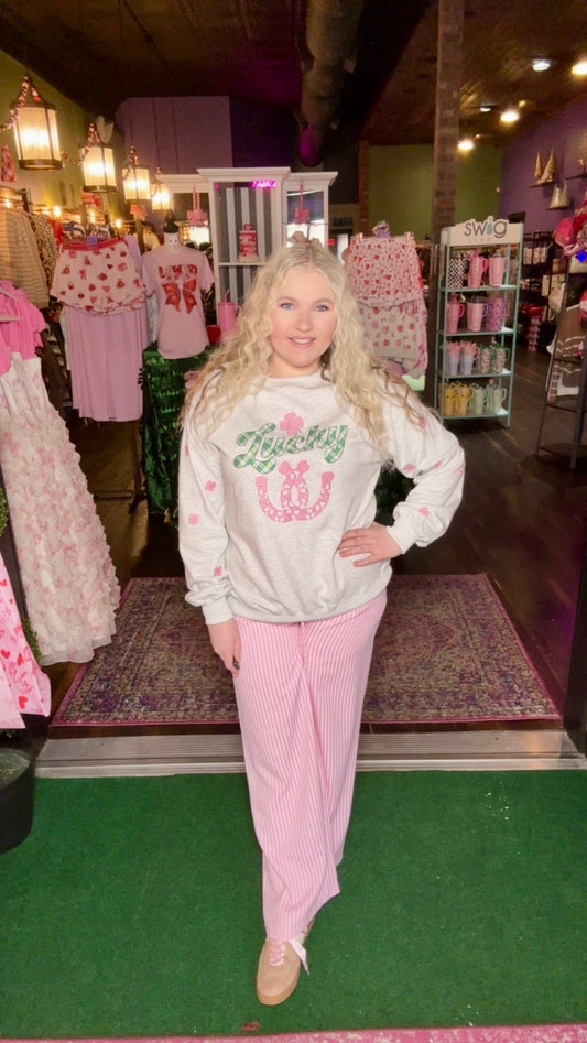 Lucky Horseshoe Crewneck