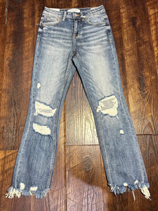 Lovervet “Record-Setting” High-rise Slim Straight Jeans