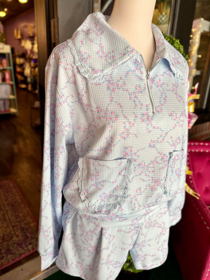 Light Blue Pretty in Petals Set