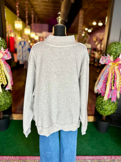 Mother Mockneck Sweatshirt