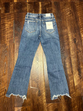 Load image into Gallery viewer, “Spellbound” Crop Kick Flare Jeans
