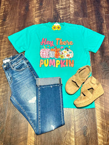 Comfort Colors Hey There Pumpkin tee