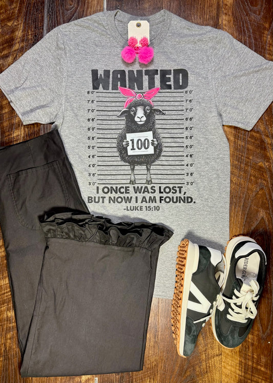 WANTED Luke 15:10 T-Shirt