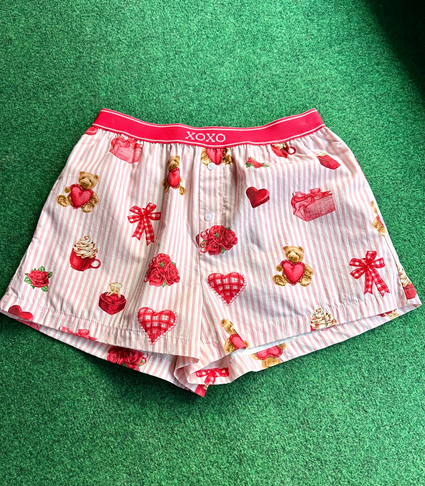 XOXO Valentine’s Day Boxer Shorts