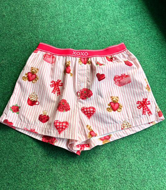 XOXO Valentine’s Day Boxer Shorts
