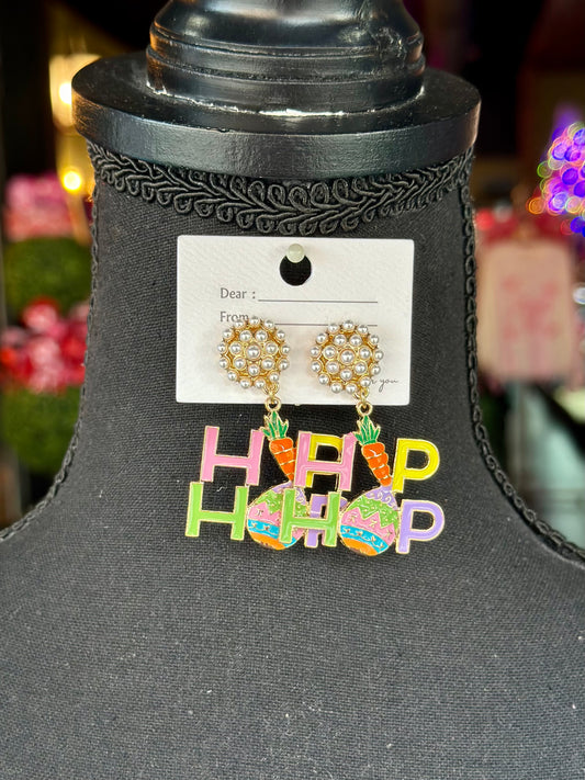 Hip Hop Easter Earrings