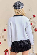 Load image into Gallery viewer, White Pearl Embellished Cardigan
