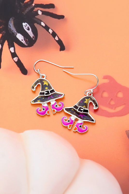 Witch Hat & Boots Earrings
