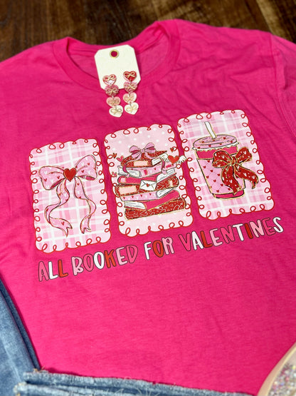 All Booked For Valentines T-Shirt