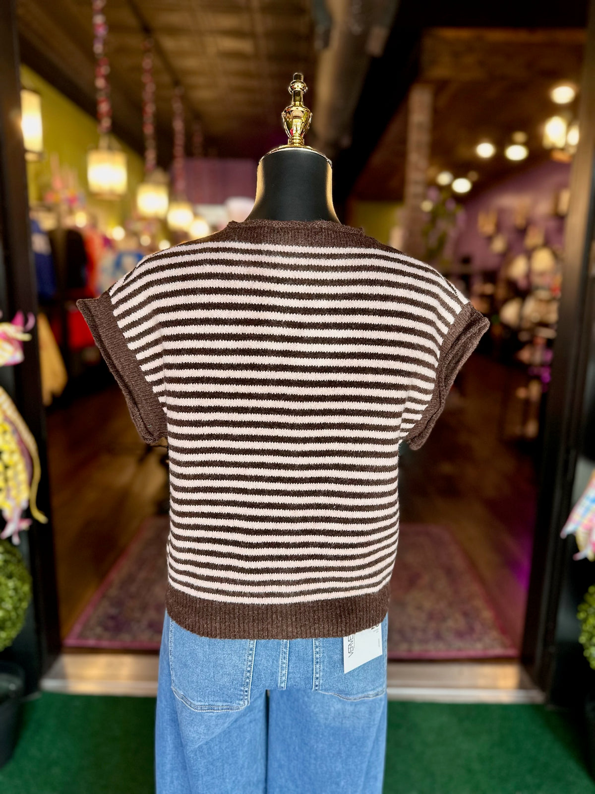 Mocha Muse Knit Top