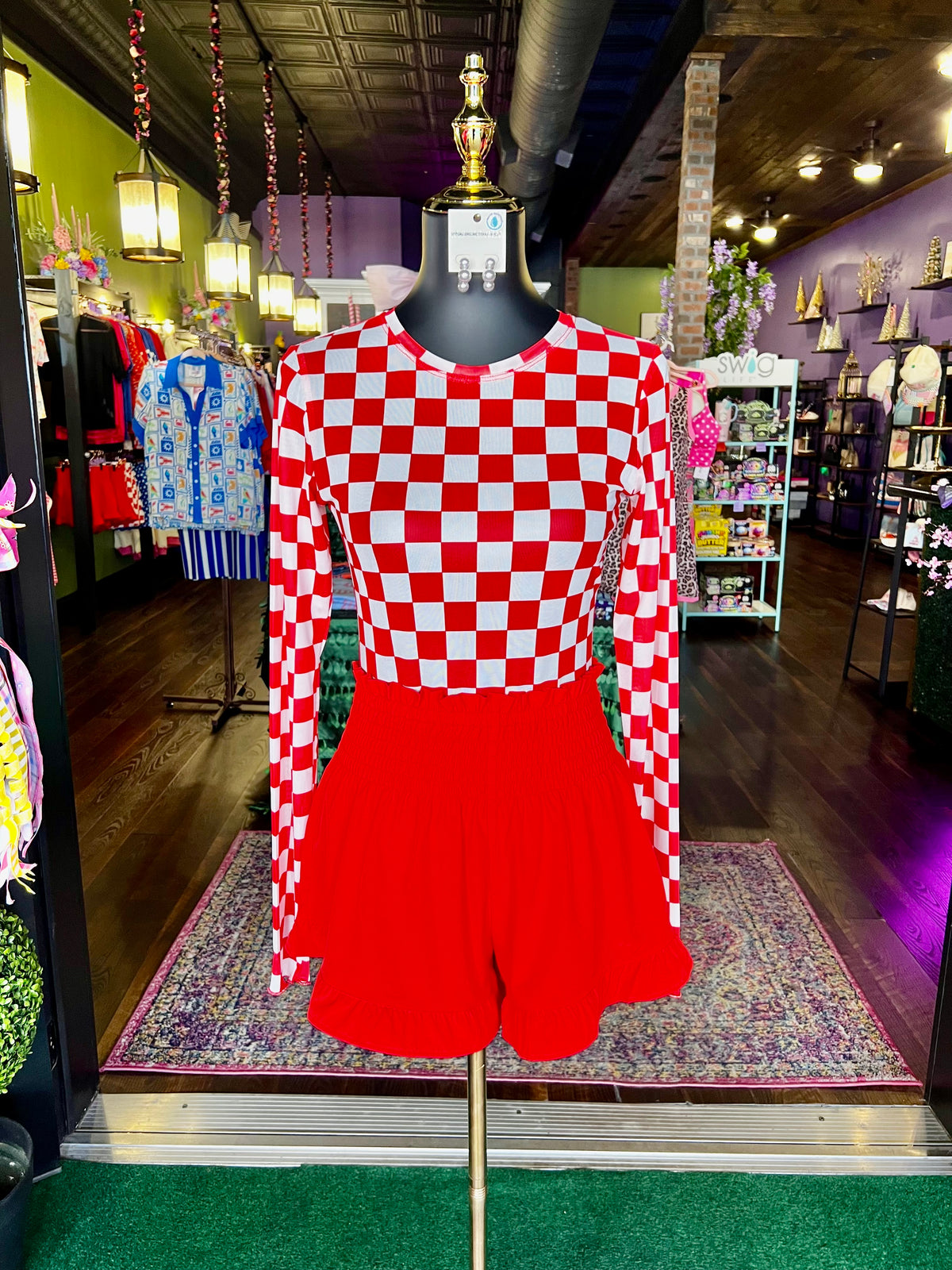 Pep Rally Mesh Top