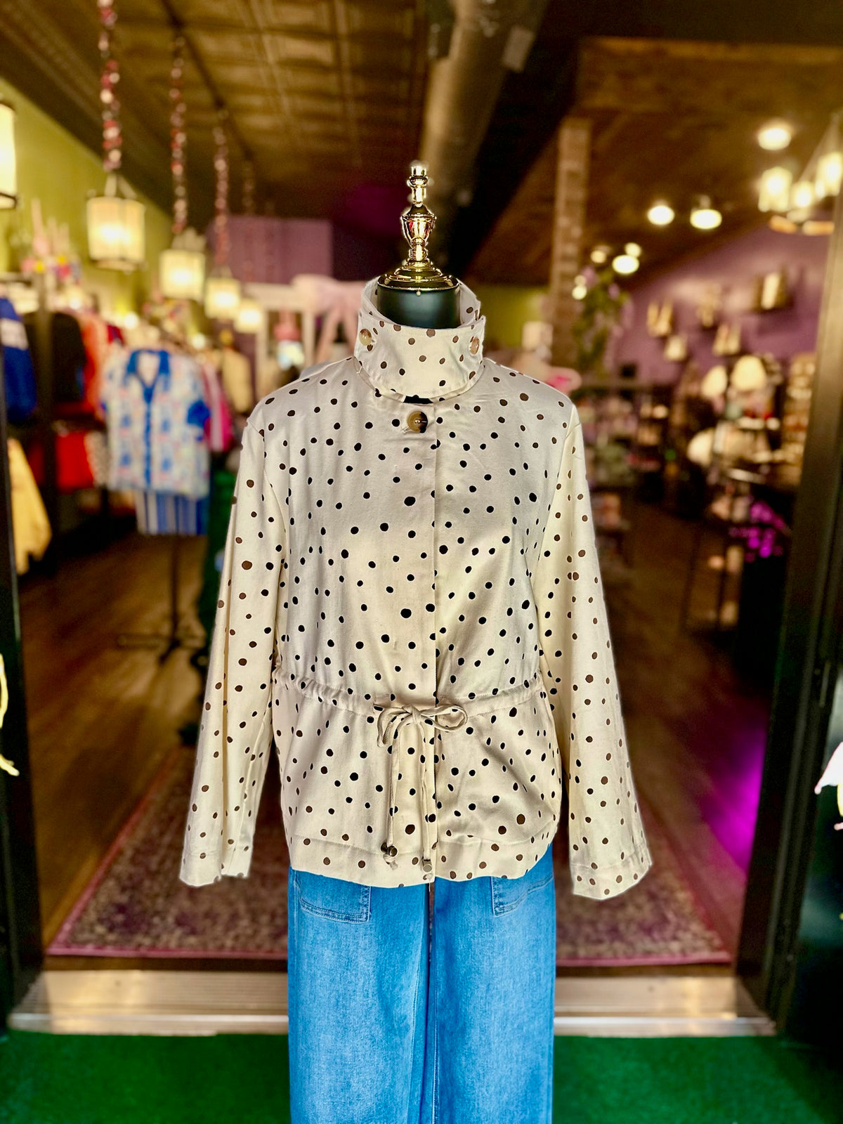 Polka Dot Poise Jacket