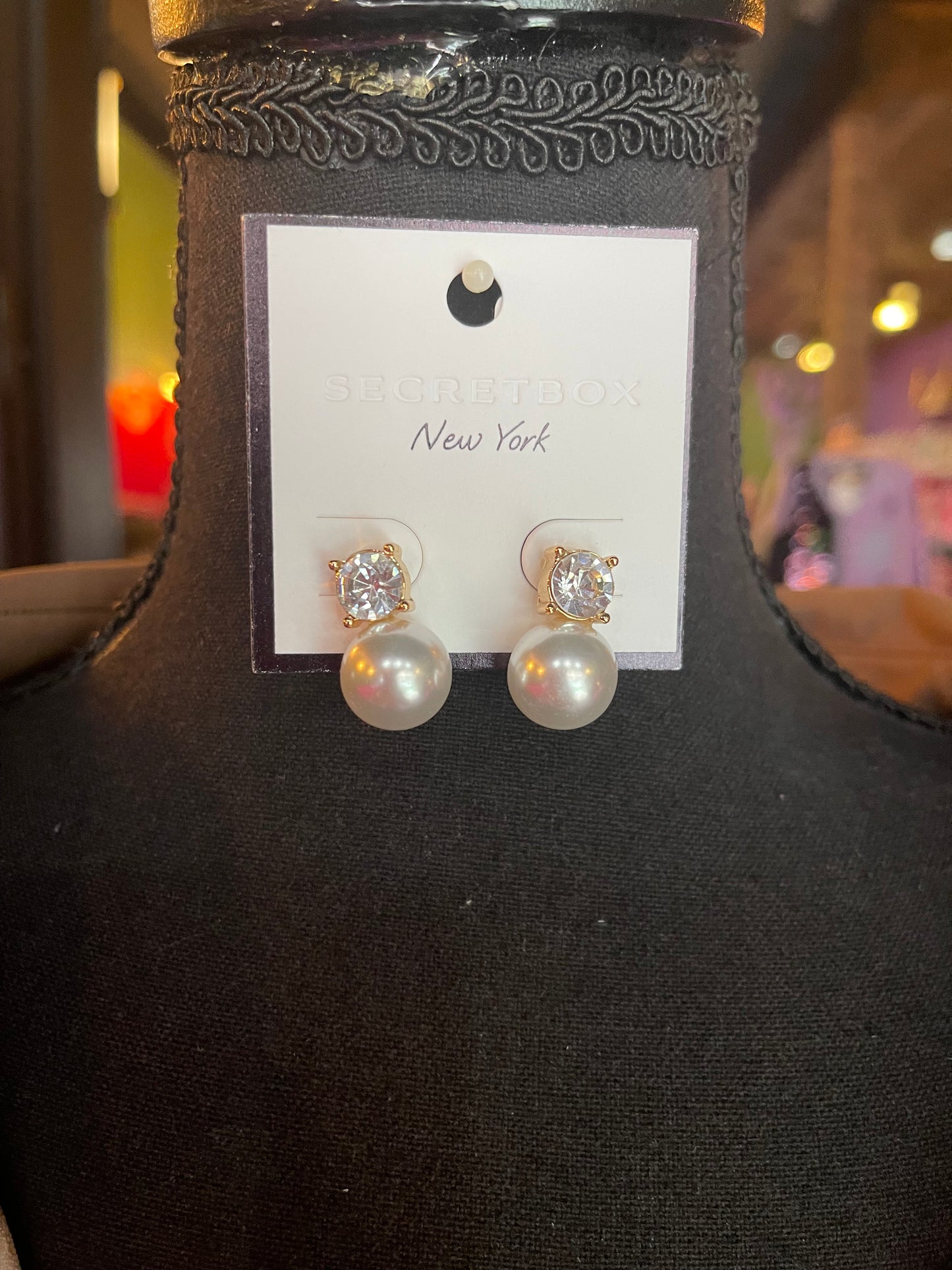 Pearl & Jewel Earrings