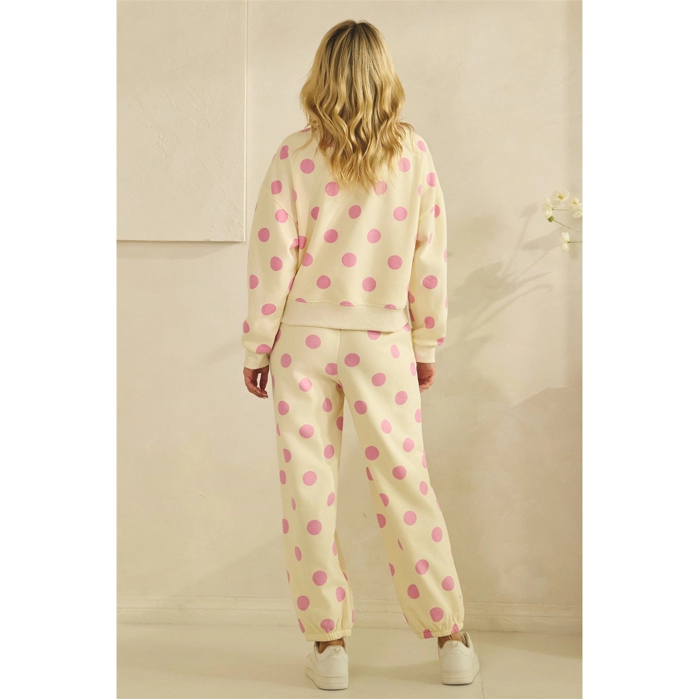 Blush Dot Darlin’ Lounge Set