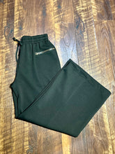 Load image into Gallery viewer, Black Sweatpants w/ Zipper Pockets
