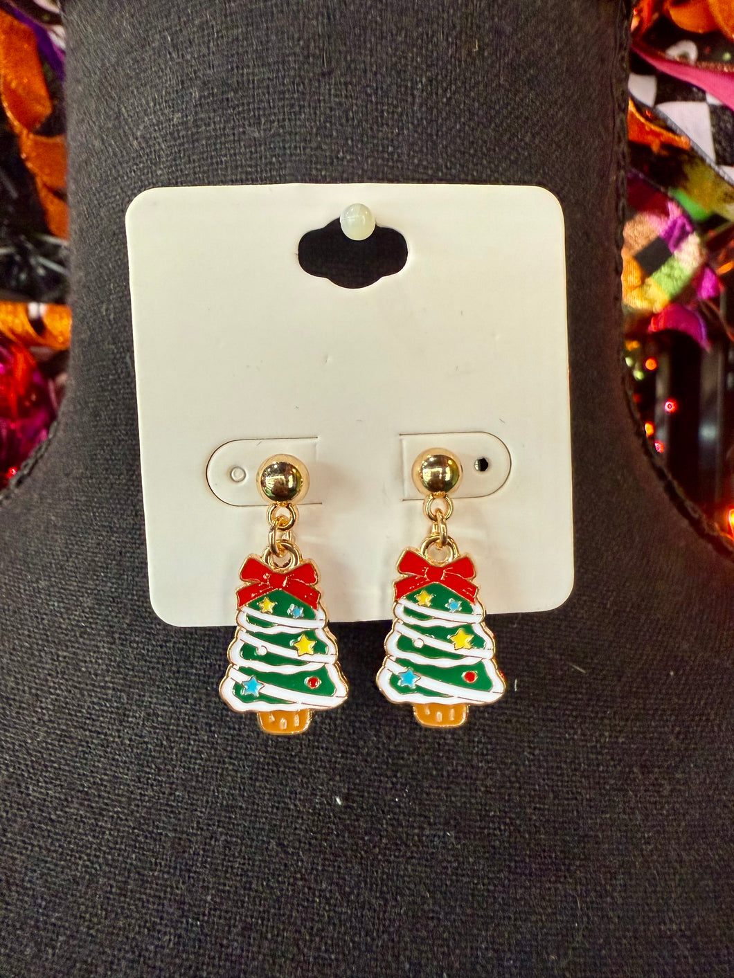 Christmas Tree Earrings