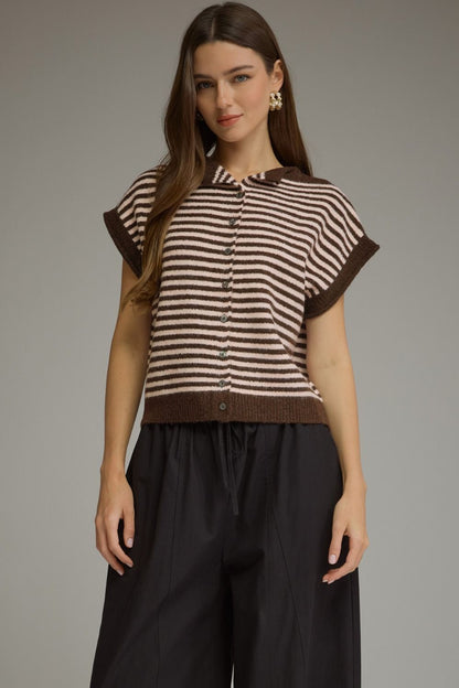Mocha Muse Knit Top