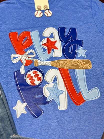 PLAY BALL Baseball T-Shirt