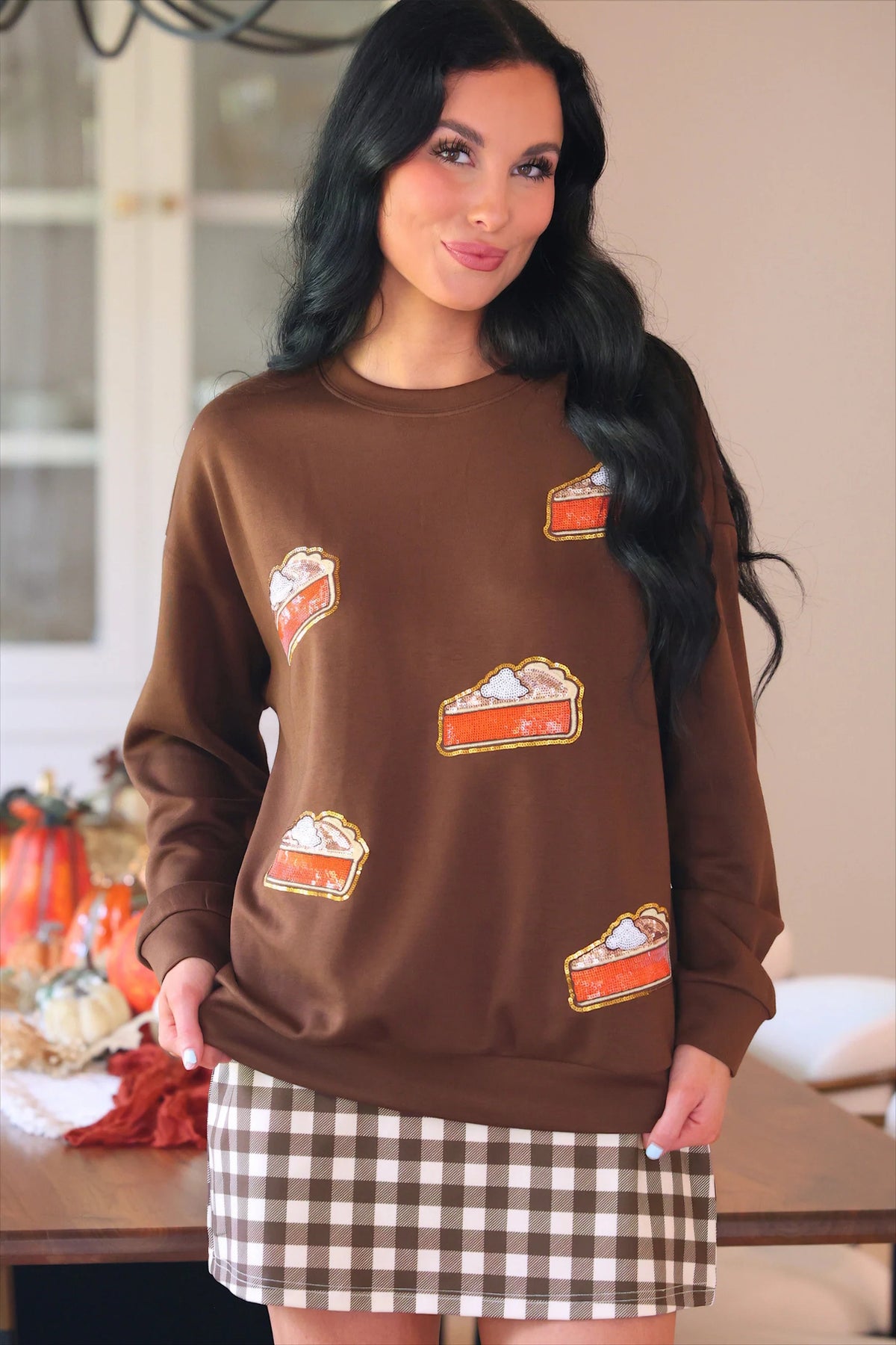 Sweet as Pumpkin Pie Luxe Pullover
